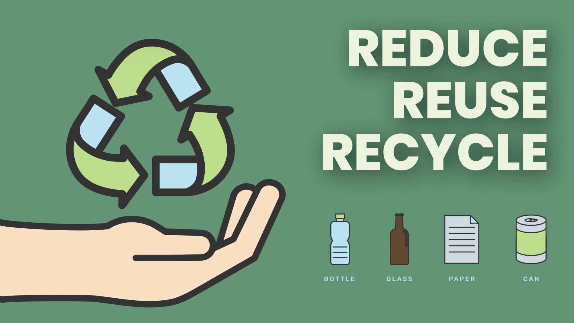 Reduce, reuse, and recycle